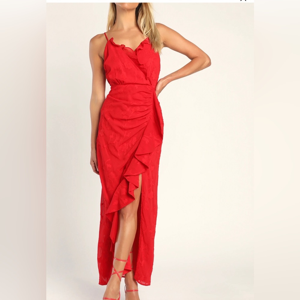Lulús Ruffle Maxi Drees